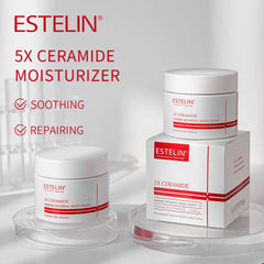 Estelin 5X Ceramide Barrier Repairing Moisturizer - 50g