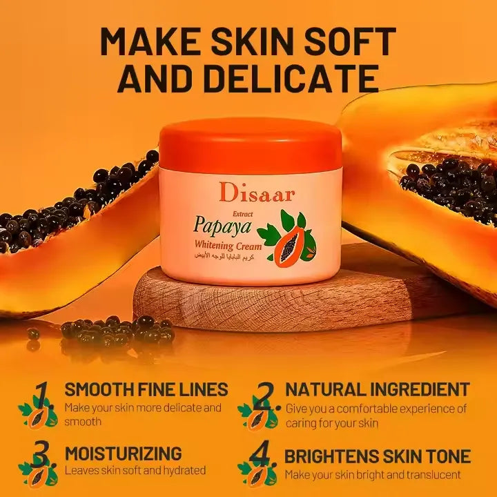 Disaar Papaya Extract Whitening Cream - 120g