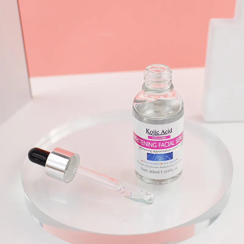 Guanjing Kojic Acid & Collagen Whitening Serum – Brighten, Hydrate & Restore Glow - 30ml