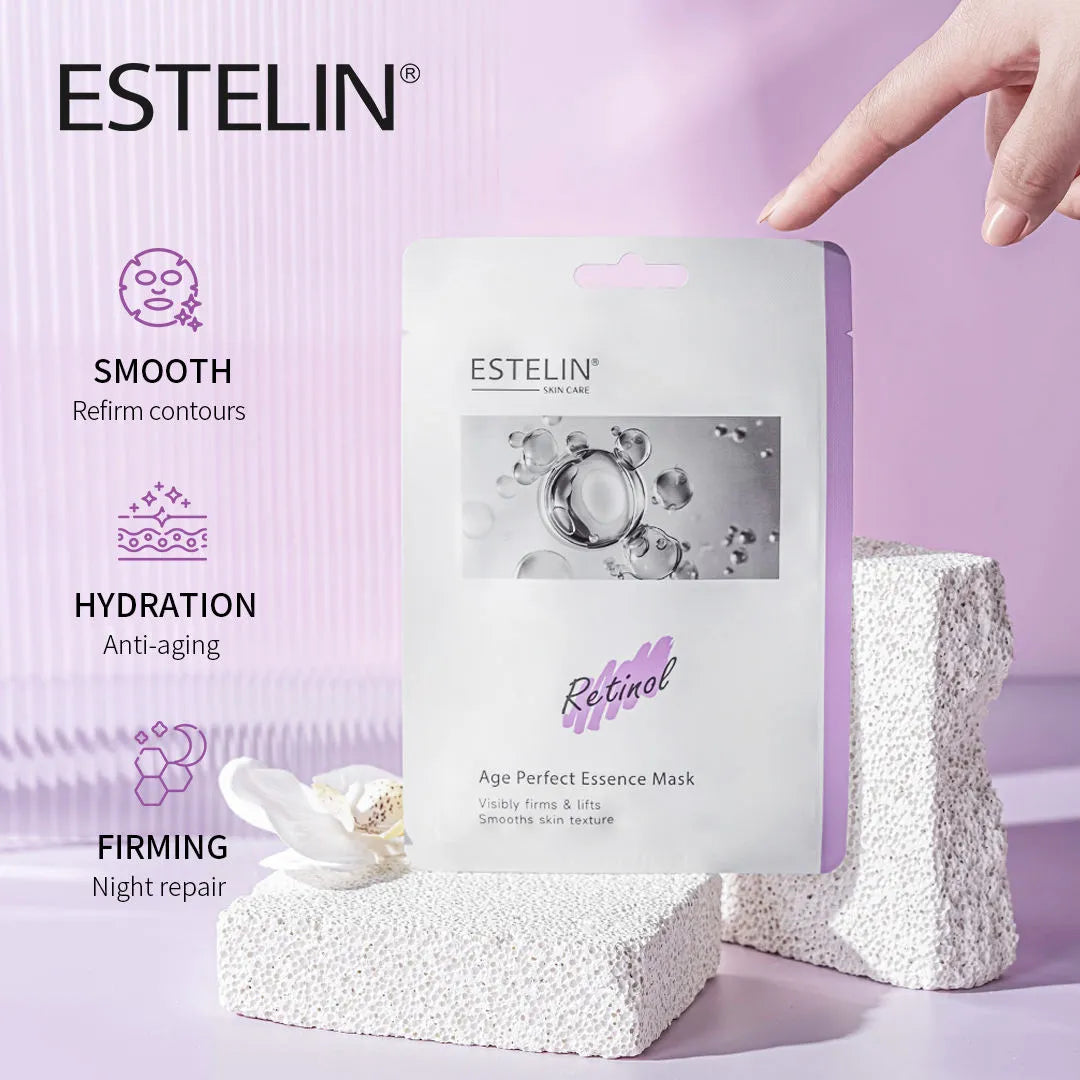 ESTELIN Retinol Age Perfect Reduce Wrinkle Face Mask - 25g
