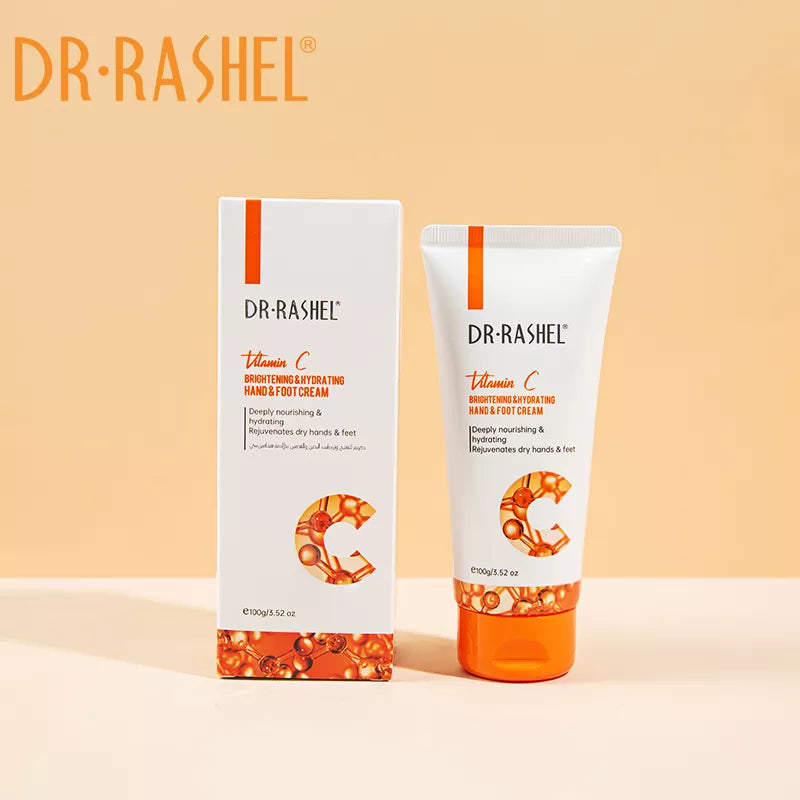 Dr. Rashel Vitamin C Brightening & Hydrating Hand & Foot Cream – 100g