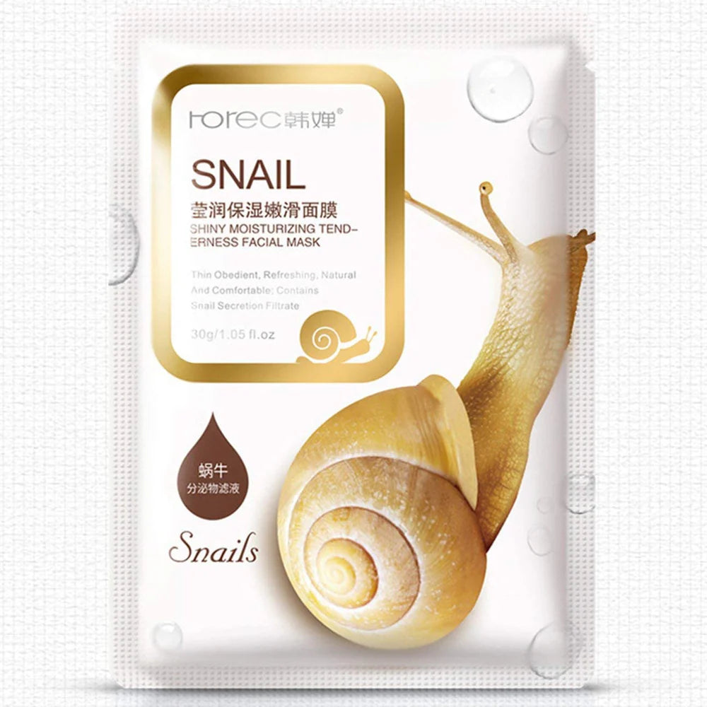 Rorec Hchana Snail Pore Minimizer Face Sheet Mask – 30g