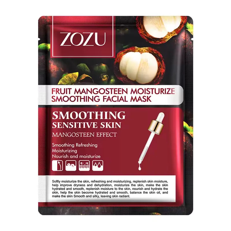 Zozu Fruit Mangosteen Calm And Smoothing Face Sheet Mask