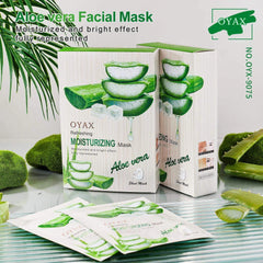 Oyax Refreshing Moisturizing Aloe Vera Sheet Mask - 10 PCS