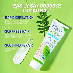 Disaar Shea Butter Hair Removal Cream For Dry Skin - 100g