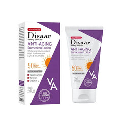 Disaar Anti-Aging Sunscreen Lotion SPF 50 UV Protection – 80g