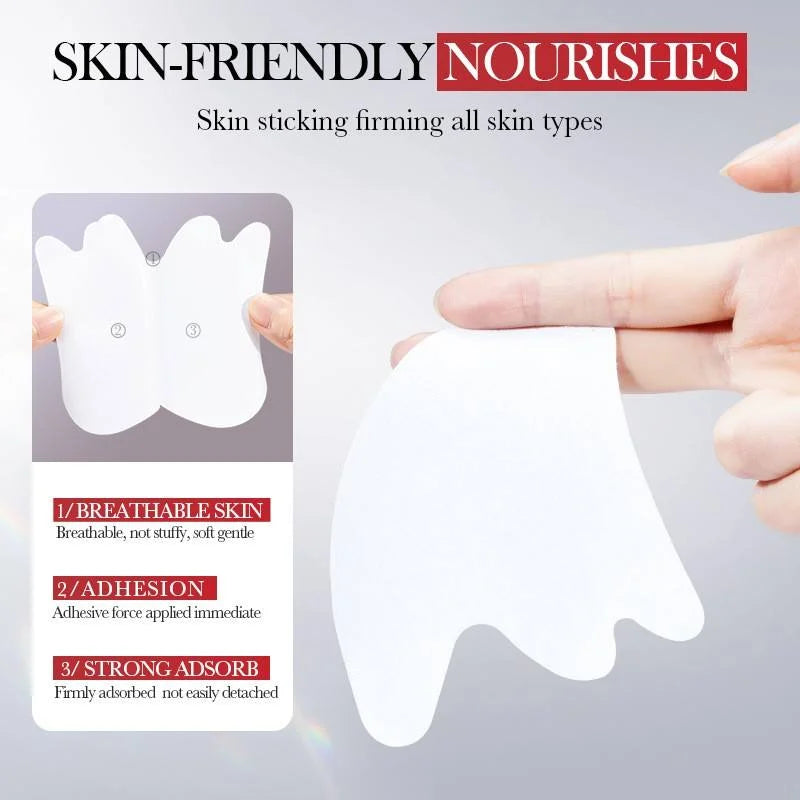 SADOER Hyaluronic Acid Smooth Microcrystalline Cheek Smile Line Patches