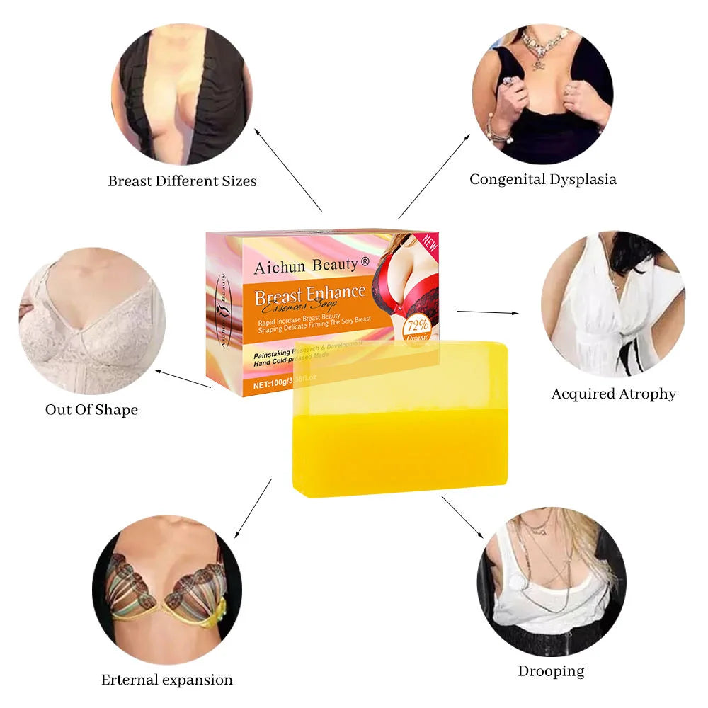 Aichun Beauty Breast Enhance Essence Soap - 100g