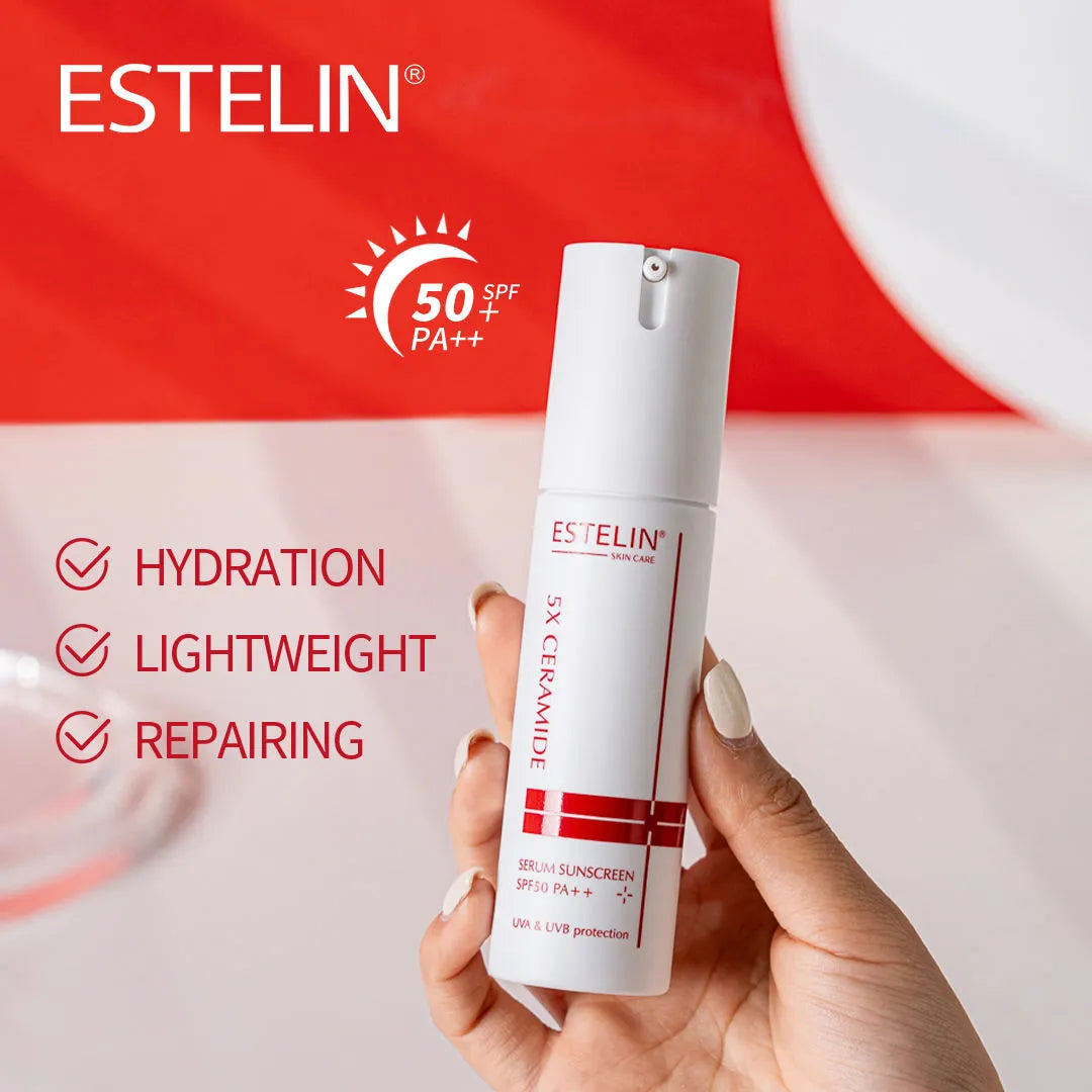 ESTELIN 5X Ceramide Ultra Hydrating Serum Sunscreen - 60g
