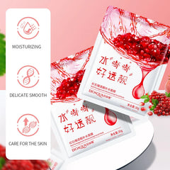 BIOAQUA Moisturizing Pomegranate Fruit Sheet Face Mask - 30g - Each
