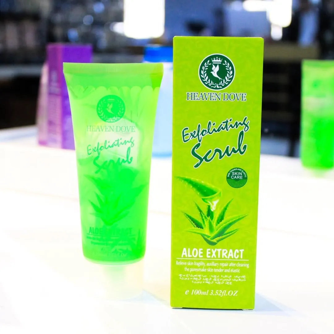 Heaven Dove Exfoliating Natural scrub with Aloe Vera Extract 100ml