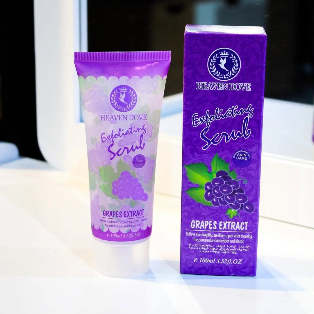 Heaven Dove Exfoliating Natural scrub with Grapes Extract 100ml