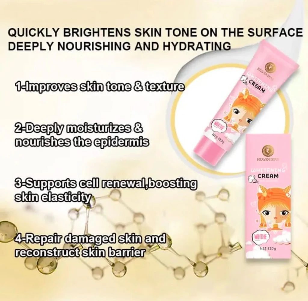 Heaven Dove Skin Whitening And Moisturizing Cream 120g