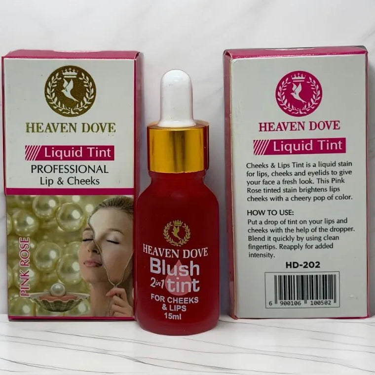 Heaven dove 2 in 1 blush + tint For lips and cheeks 15ml