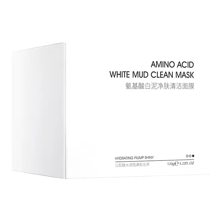 LUOFMISS Amino Acid White Mud Clean Faical Mask -120g