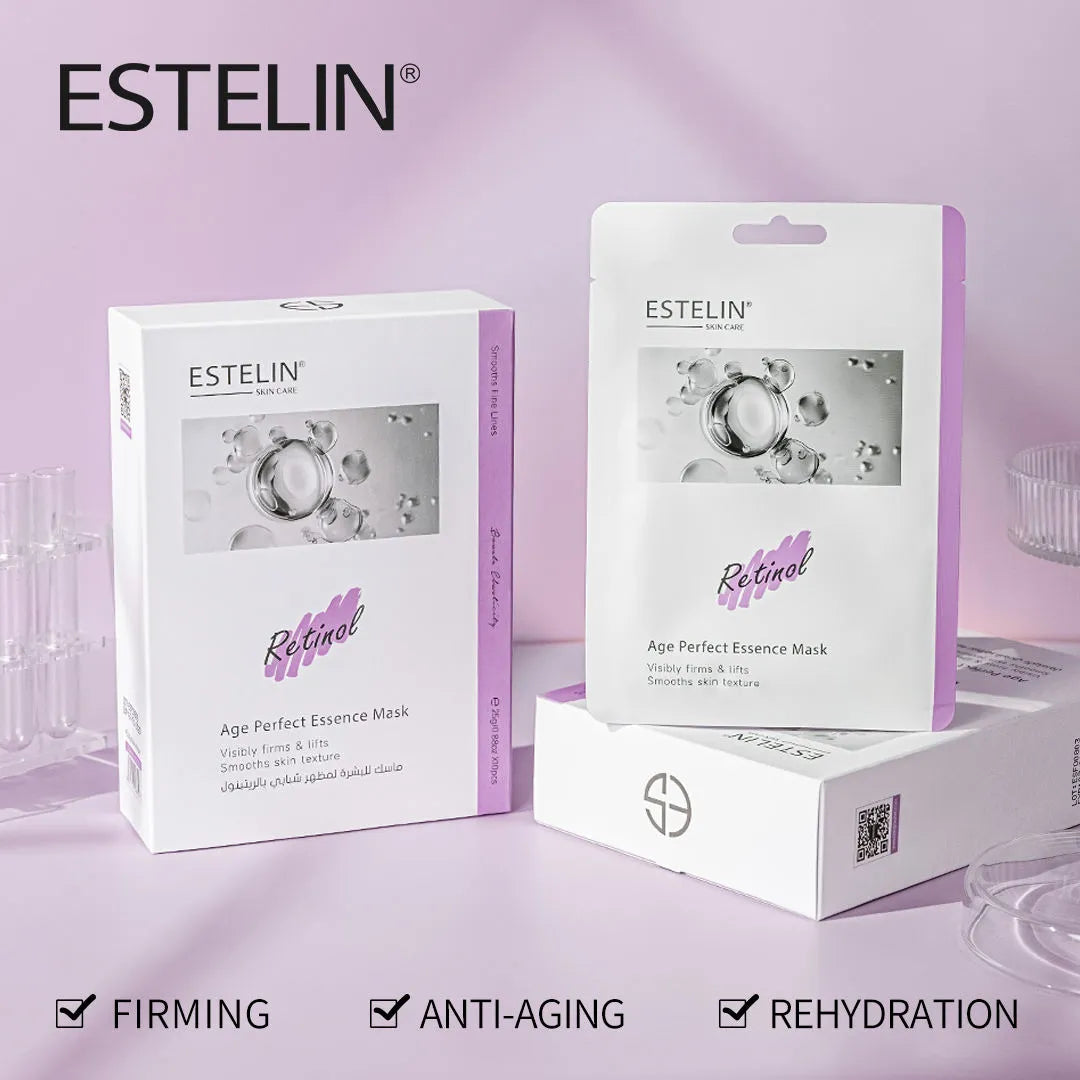 ESTELIN Retinol Age Perfect Reduce Wrinkle Face Mask - 25g