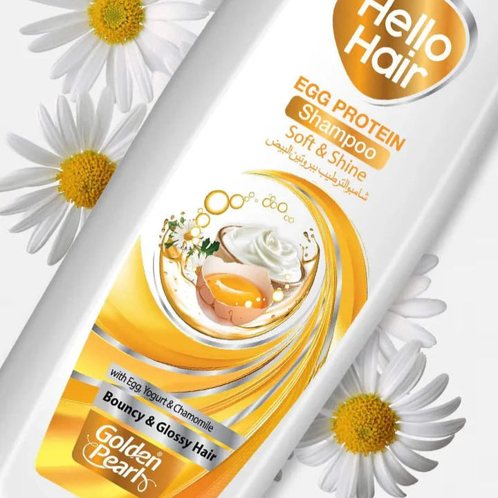 Golden Pearl Hello Hair - Egg Protein Shampoo