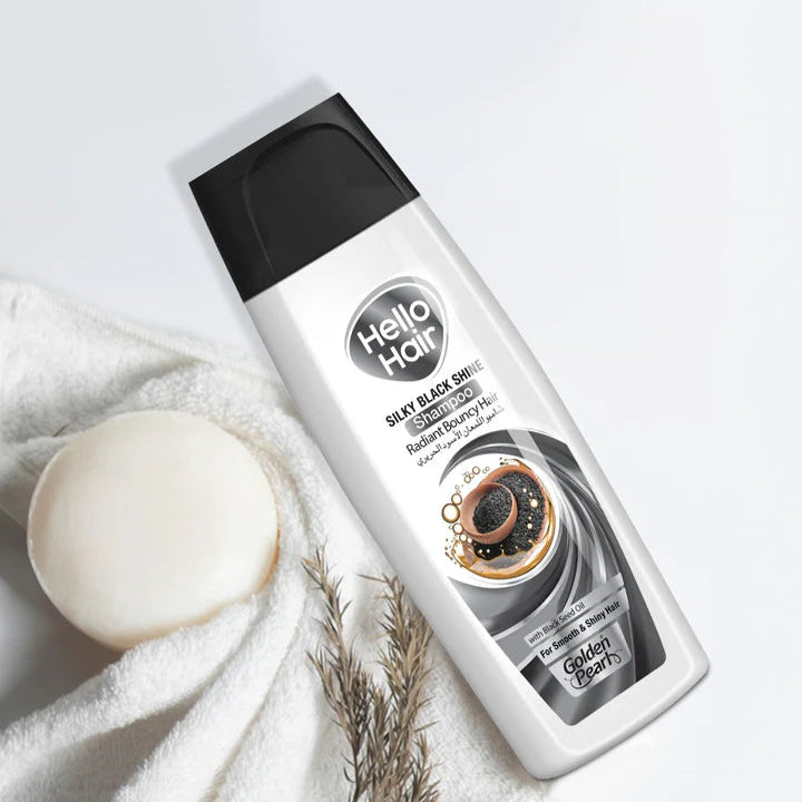 Golden Pearl Hello Hair - Silky Black Shine Shampoo