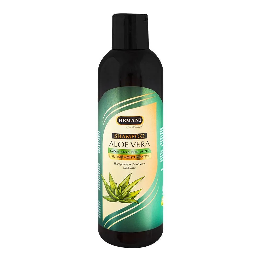 Hemani Aloe Vera Shampoo, For Hair Moisturization - 350ml