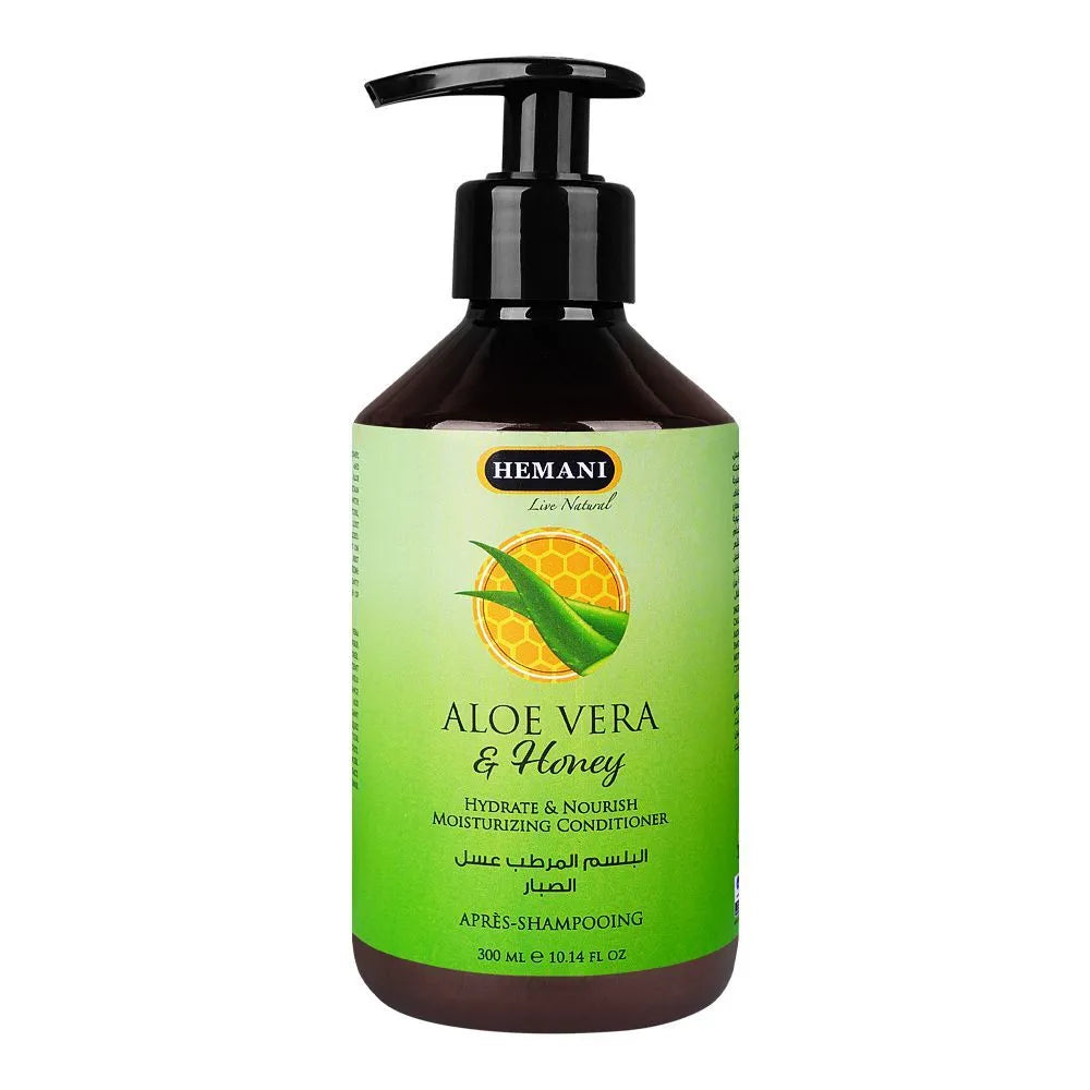 Hemani Aloe Vera & Honey, Moisturizing Conditioner - 300ml