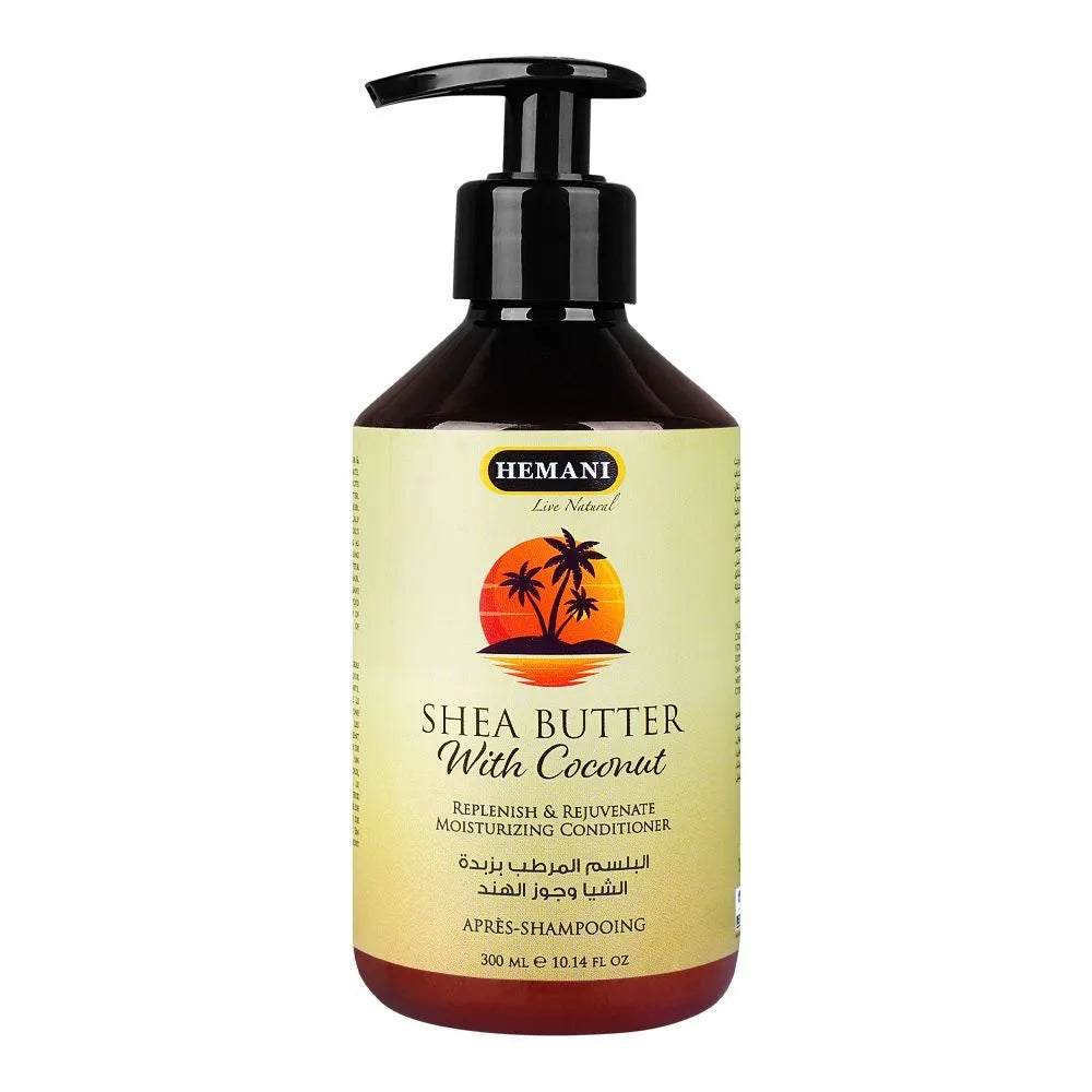 Hemani Shea Butter With Coconut Moisturizing Conditioner - 300ml