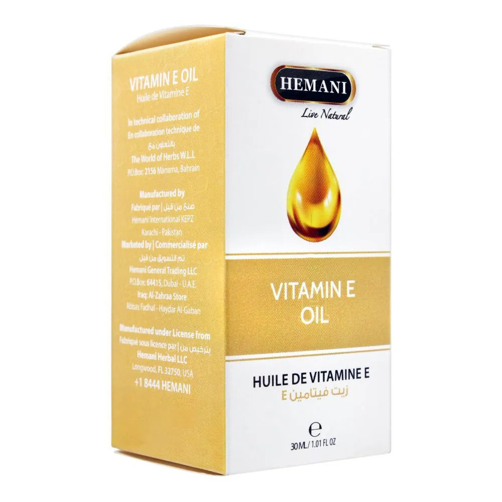 Hemani Herbal Oil - 30ml - Vitamin E