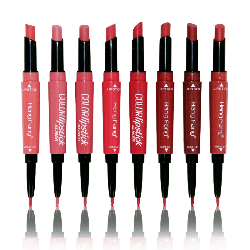 Heng Feng 2 In 1 Lipstick Set Of 8