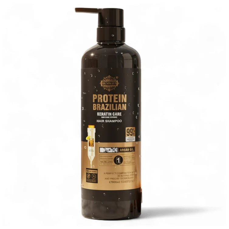 Heniways Protein Brazilian keratin Shampoo - 900ml