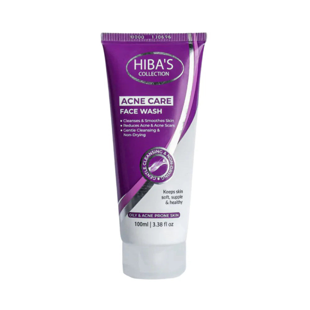 Hiba’s Collection Acne Care Foaming Face Wash – 100ml