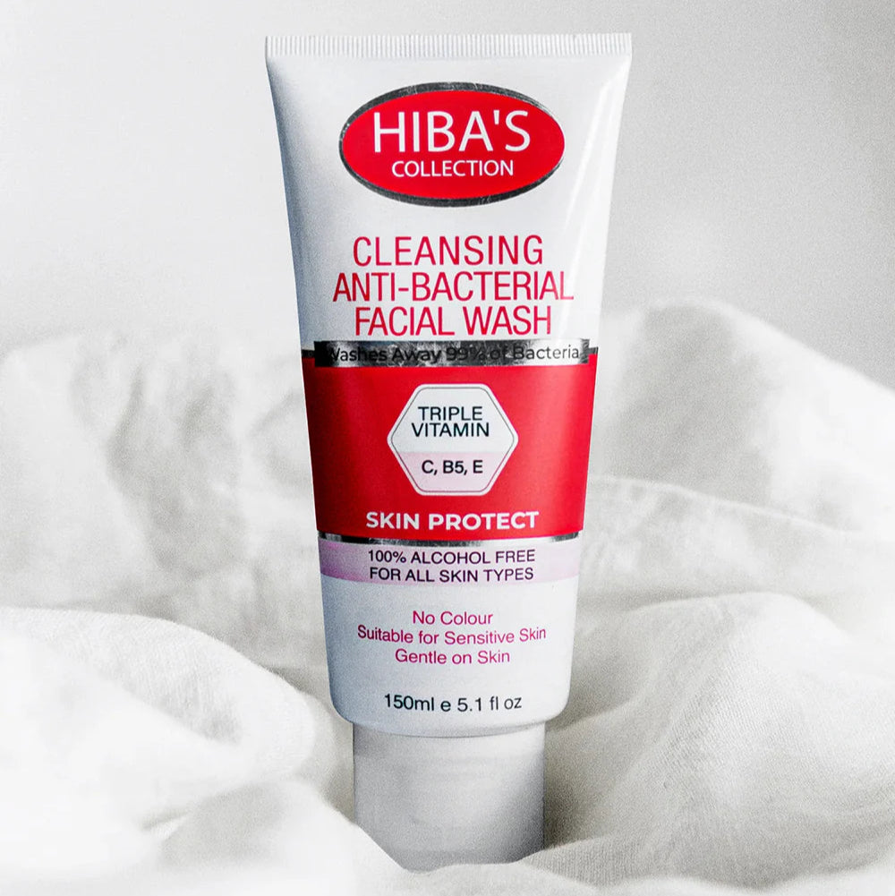 Hiba's Collection Cleansing Anti-Bacterial Facial Wash  - 150ml