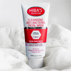 Hiba's Collection Cleansing Anti-Bacterial Facial Wash  - 150ml