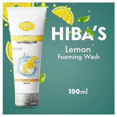 Hiba's Collection Lemon Foaming Face Wash - 100ml