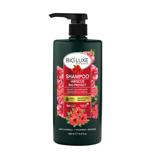 Bioluxe Naturals Hibiscus Oil Bio-Protect Shampoo, 500ml