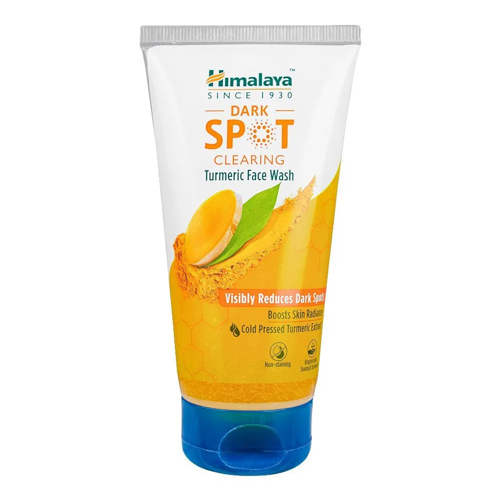 Himalaya Dark Spot Clearing Turmeric Face Wash, Paraben Free