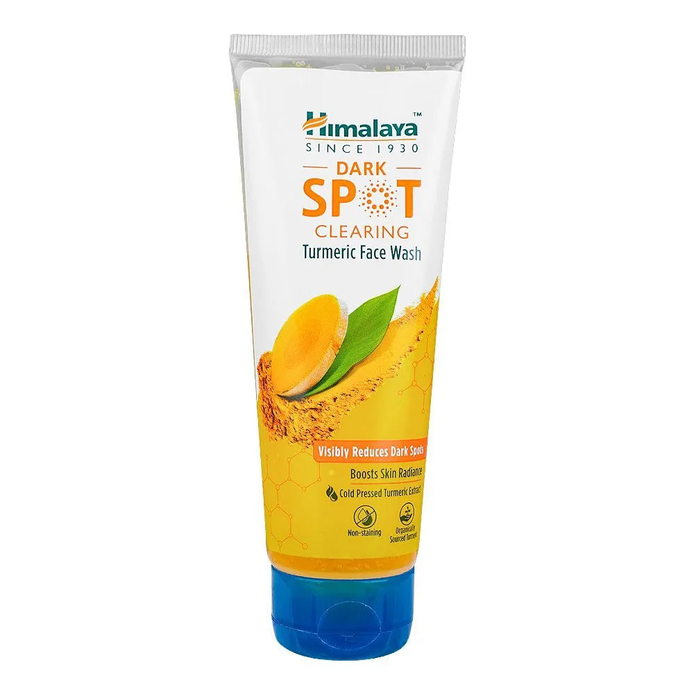 Himalaya Dark Spot Clearing Turmeric Face Wash, Paraben Free