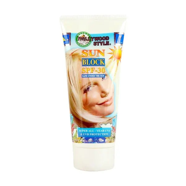 Hollywood Style SPF 30 Oil Free Sun Block - 150ml