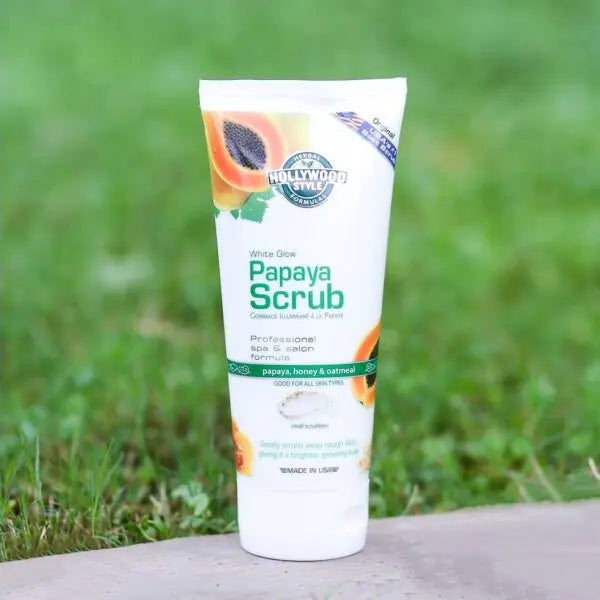 Hollywood Style White Glow Papaya Scrub  –  150ml