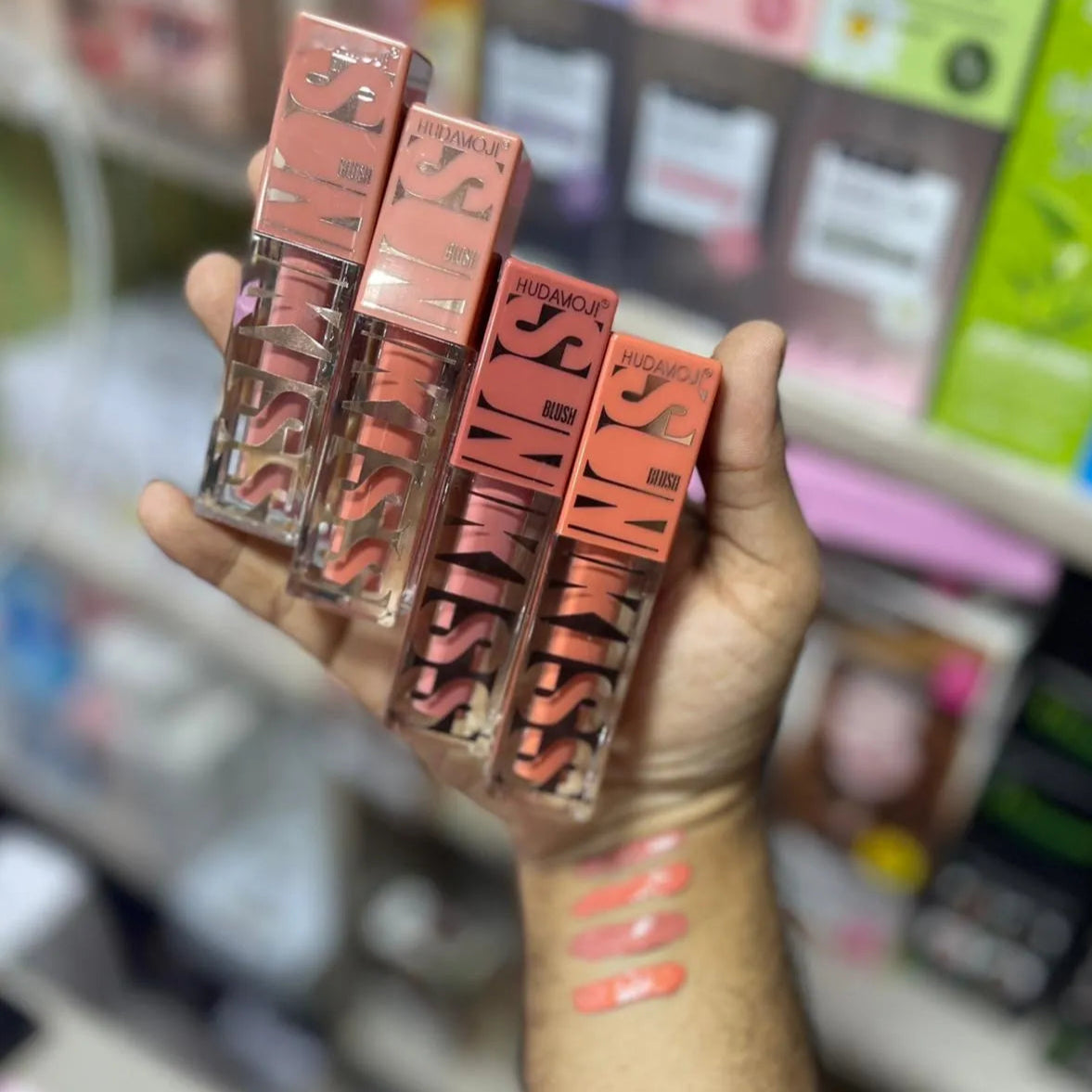 Hudamoji Sunkisser Liquid Blush