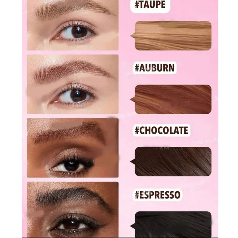 Huda moji Brow fection Angled Brush and Dip Liquid Eyebrow Gel Pen