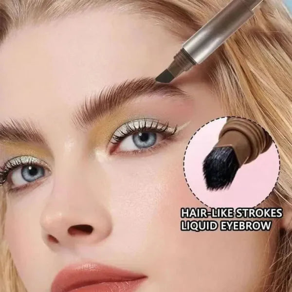 Huda moji Brow fection Angled Brush and Dip Liquid Eyebrow Gel Pen
