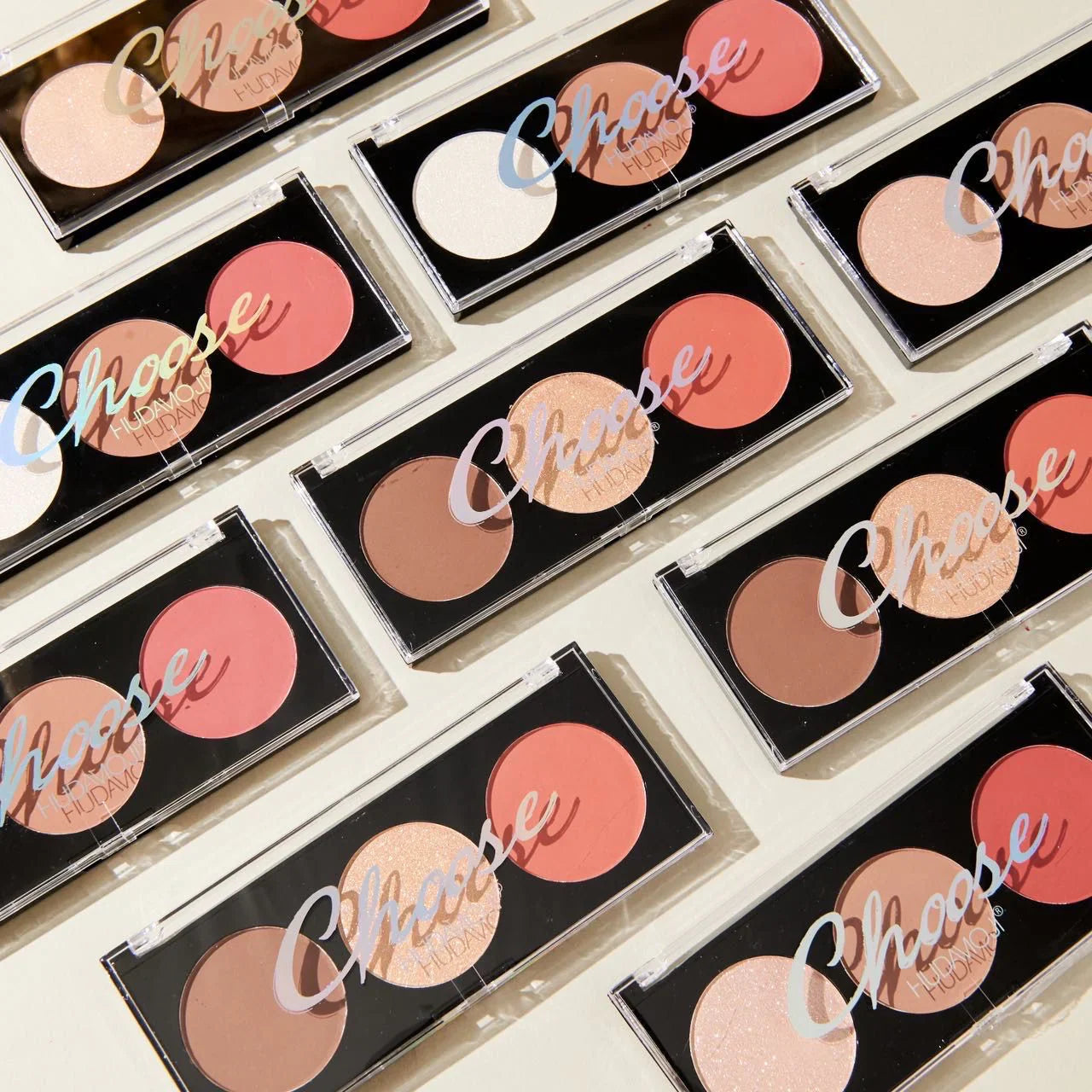 Hudamoji 3in1 Kit Highlighter, Blushon & Contour