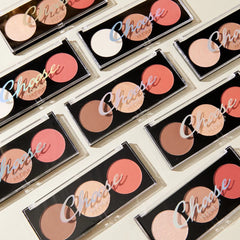 Hudamoji 3in1 Kit Highlighter, Blushon & Contour