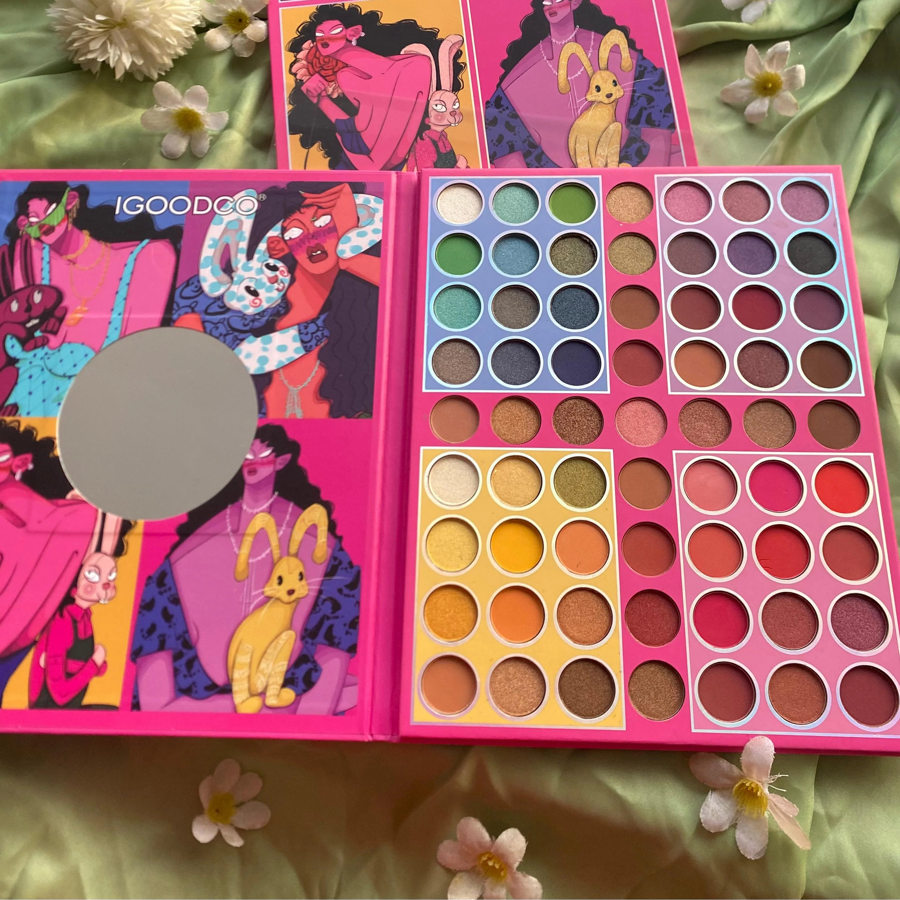 Igoodco 56 Colors Eyeshade Palette