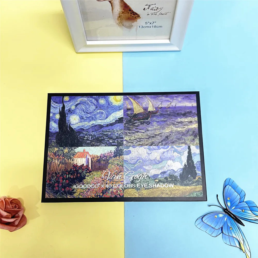 IGOODCO 40 Color Eyeshadow Palette (Matte + Shimmer)