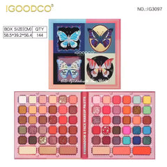IGOODCO 66 Color Eyeshadow & Face Makeup Palette