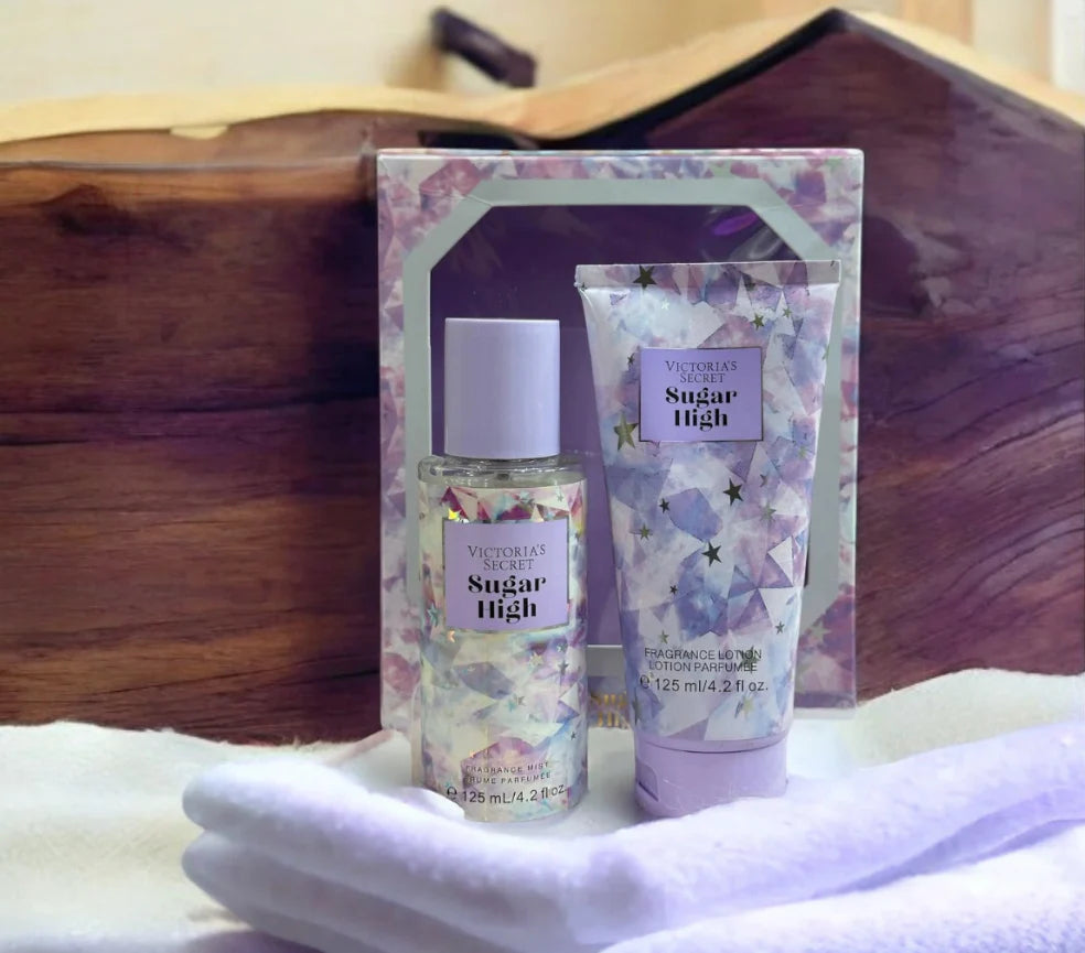 Victoria Secret Sugar High Body Lotion & Mist Set (125ml Each)
