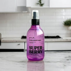 🍓 Pink Super Berry Hair & Body Mist – 236ml
