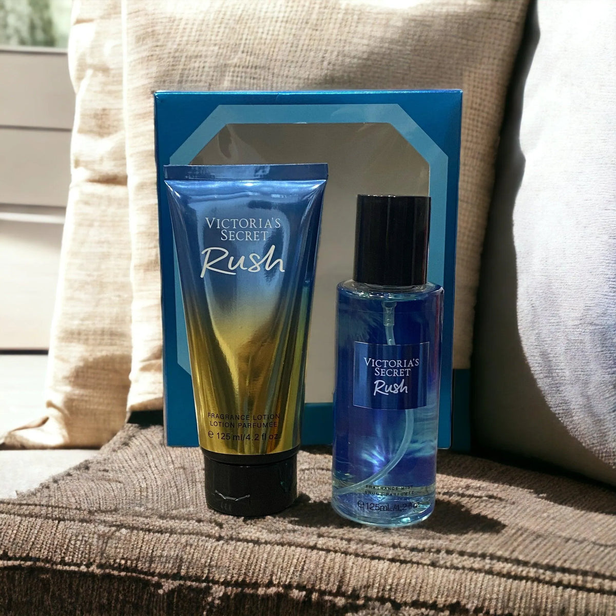 Victoria Secret Rush Body Lotion & Mist Set (125ml Each)