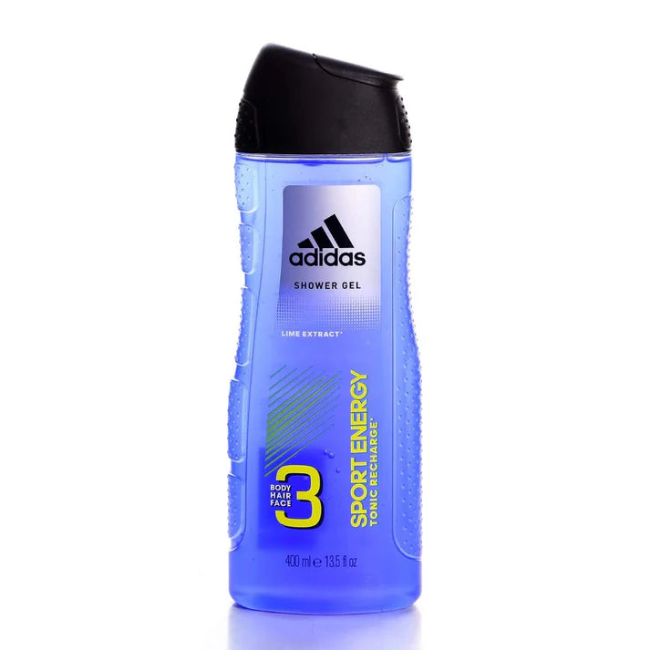 Adidas Sport Energy 3-in-1 Lime Extract Shower Gel (400ml)