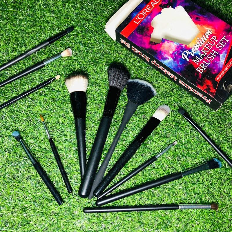 LOREAL Premium Makeup 13 pcs Brush Set